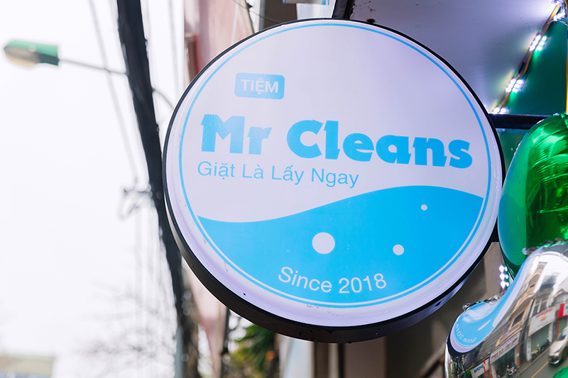 Mô hình Giặt là Mr Cleans cao cấp đô thị